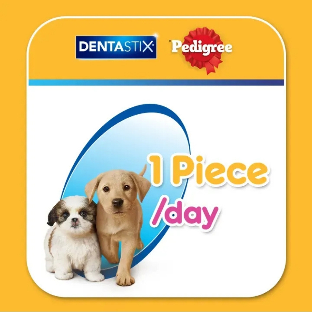 PEDIGREE DENTASTIX PUPPY 56G/ 7CHEWS DOG DENTAL TREAT image 3