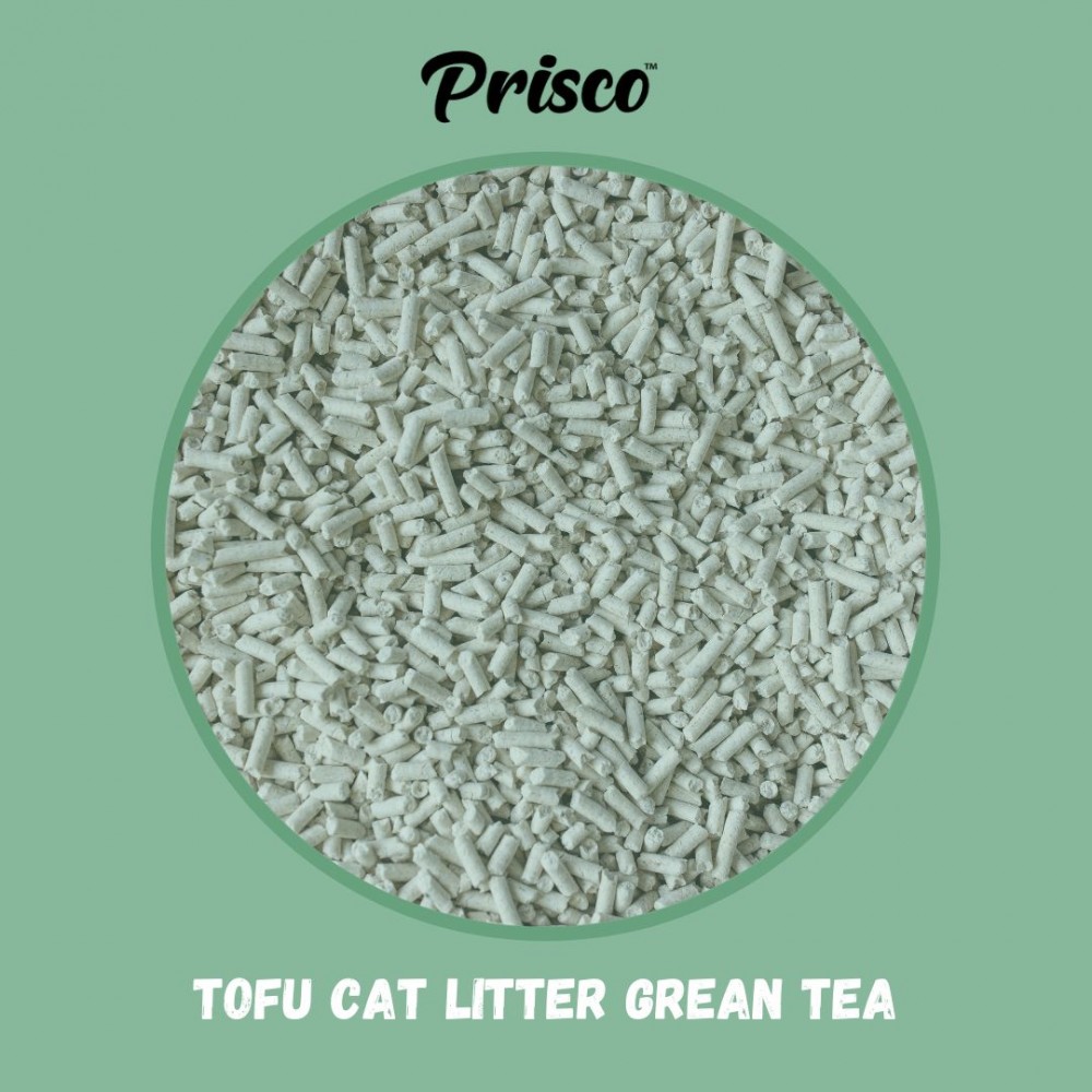 PRISCO 7L GREEN TEA TOFU CAT LITTER image 3