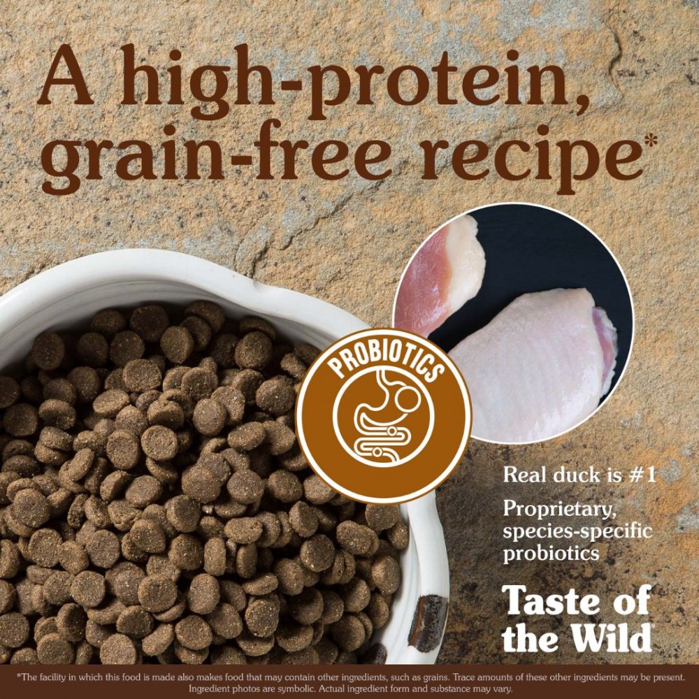 TASTE OF THE WILD DOG 12.2KG WETLANDS ROASTED FOWL DRY DOG FOOD image 5