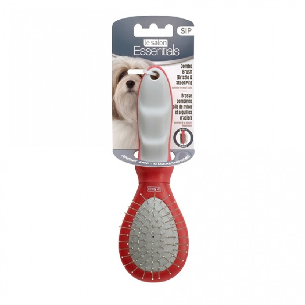 LE SALON ESSENTIAL DOG COMBO BRUSH SMALL image 3