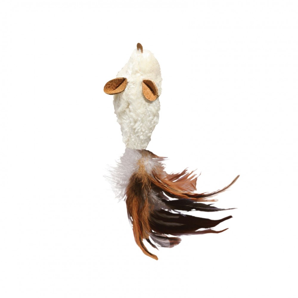 KONG REFILLABLES FEATHER MOUSE image 3