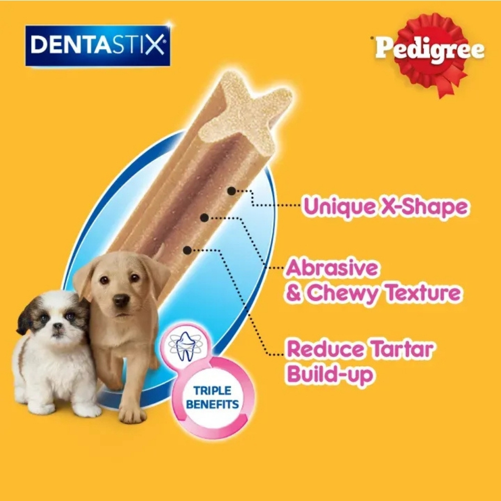 PEDIGREE DENTASTIX PUPPY 56G/ 7CHEWS DOG DENTAL TREAT image 4