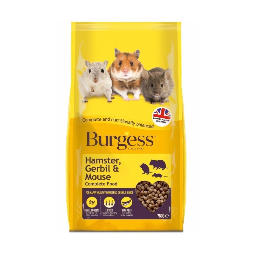 BURGESS 750G HAMSTER, GERBIL & MOUSE image 2