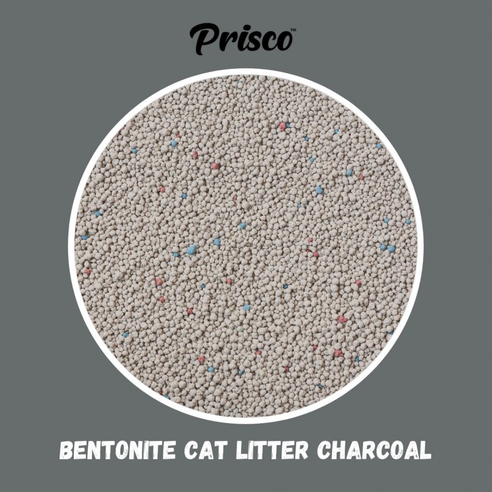 PRISCO 10L CHARCOAL BENTONITE CAT LITTER image 3