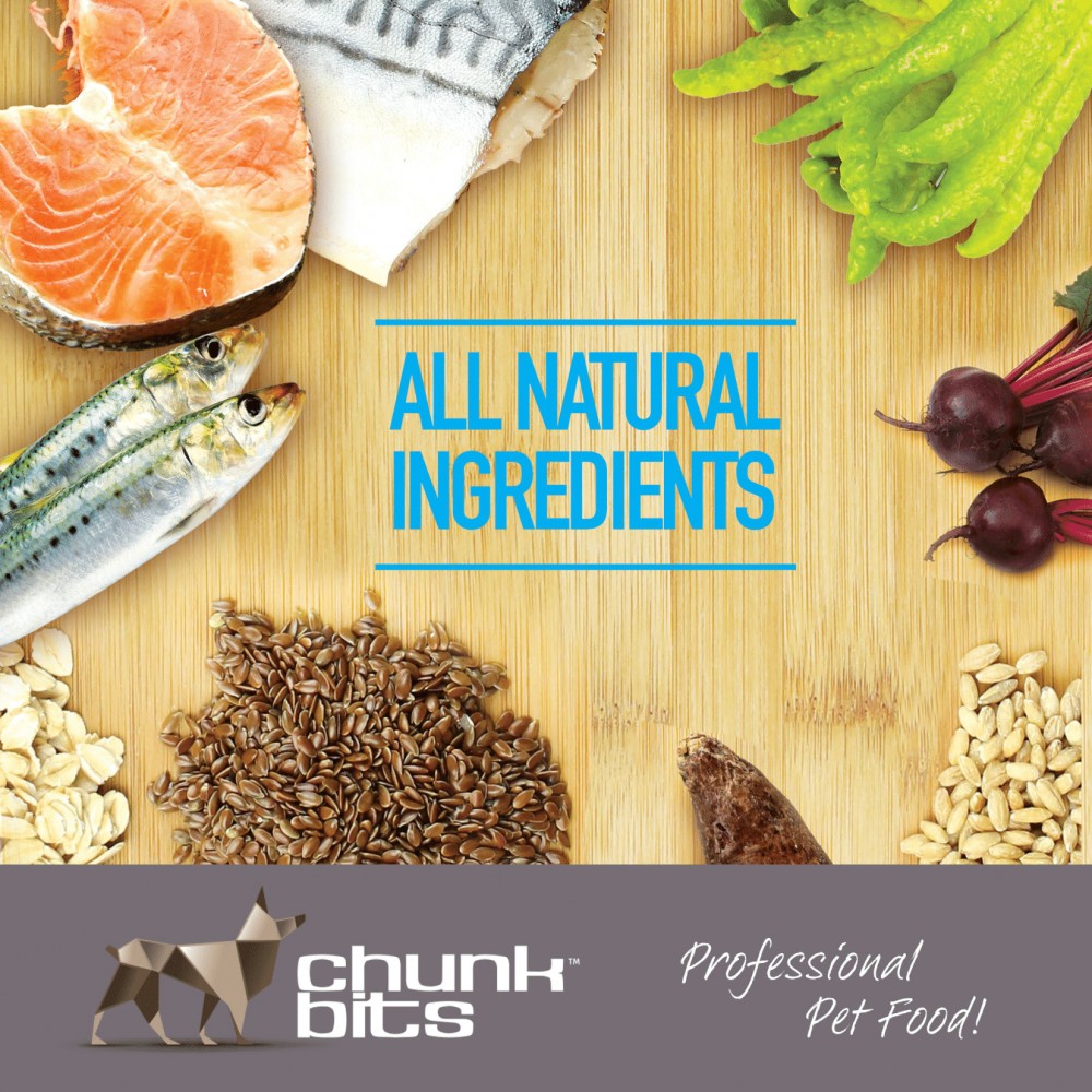 CHUNKBITS DOG 4KG SENSI 27 SALMON & TAPIOCA DRY DOG FOOD image 5