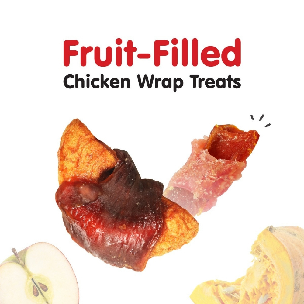 PROBALANCE MUNCHIEZZ 100G CHICKEN & PUMPKIN WRAPS DOG SNACK image 2
