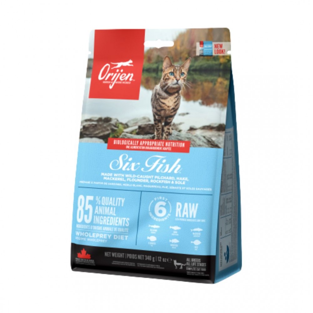 ORIJEN CAT 340G SIX FISH DRY CAT FOOD image 2