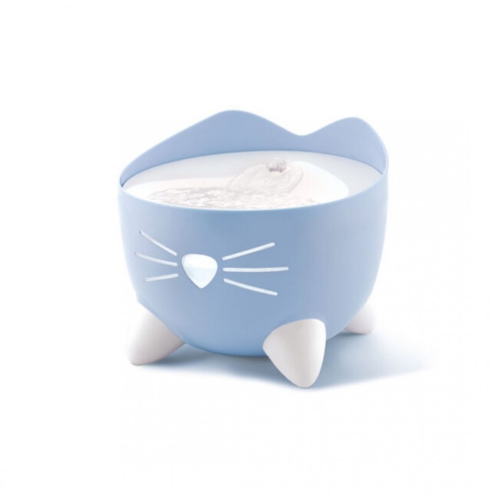 CATIT PIXI FOUNTAIN 2.5L LIGHT BLUE WITH LED image 3