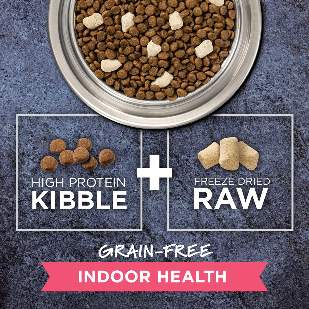 INSTINCT CAT RAW BOOST 2.2KG (5LB) INDOOR GRAIN FREE RECIPE WITH REAL CHICKEN DRY CAT FOOD image 4