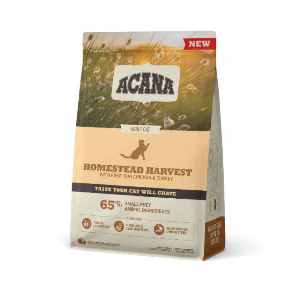 ACANA CAT 1.8KG HOMESTEAD HARVEST DRY CAT FOOD image 2