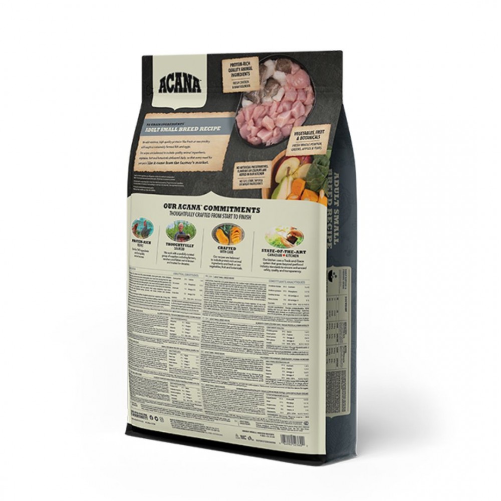 ACANA DOG 2KG ADULT SMALL BREED DRY DOG FOOD image 3