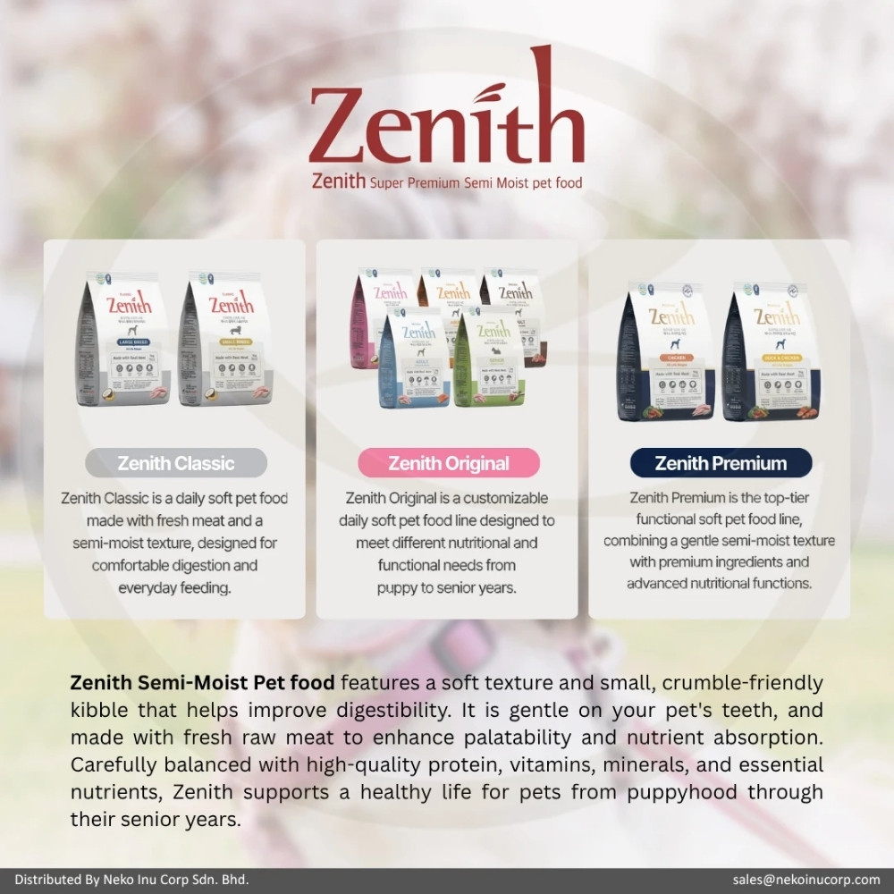 ZENITH CLASSIC SOFT KIBBLE 1KG LARGE BREED CHICKEN DRY DOG FOOD image 2