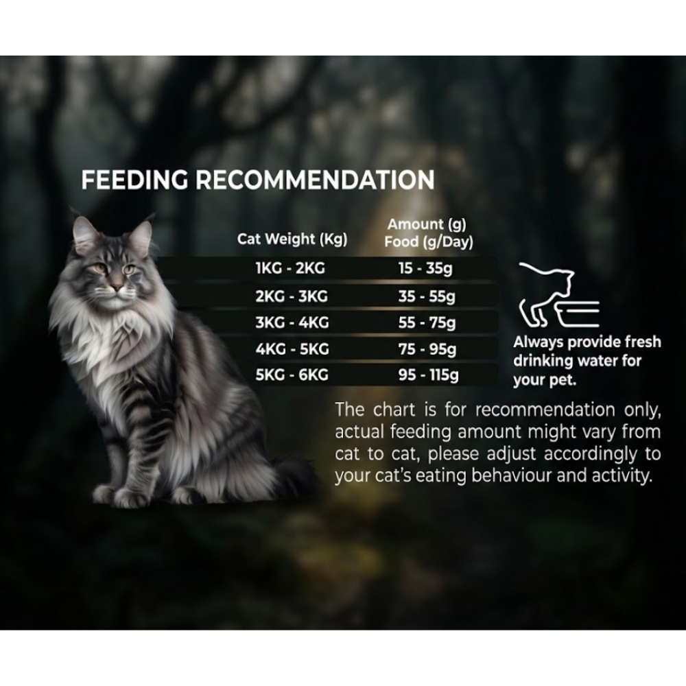LOYAL BEAST SUPER PREMIUM 2KG URETIC HEALTH DRY CAT FOOD image 5