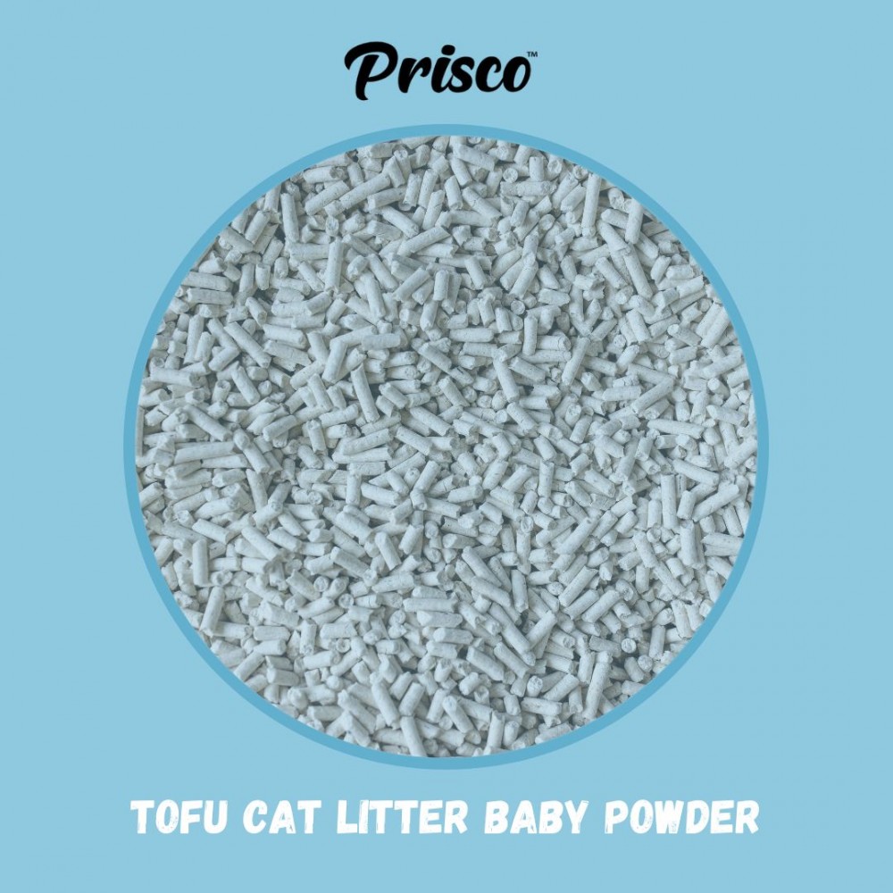 PRISCO 7L BABY POWDER TOFU CAT LITTER image 3