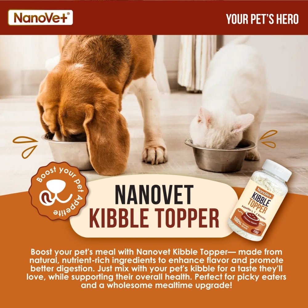 NANOVET KIBBLE TOPPER 70G image 3