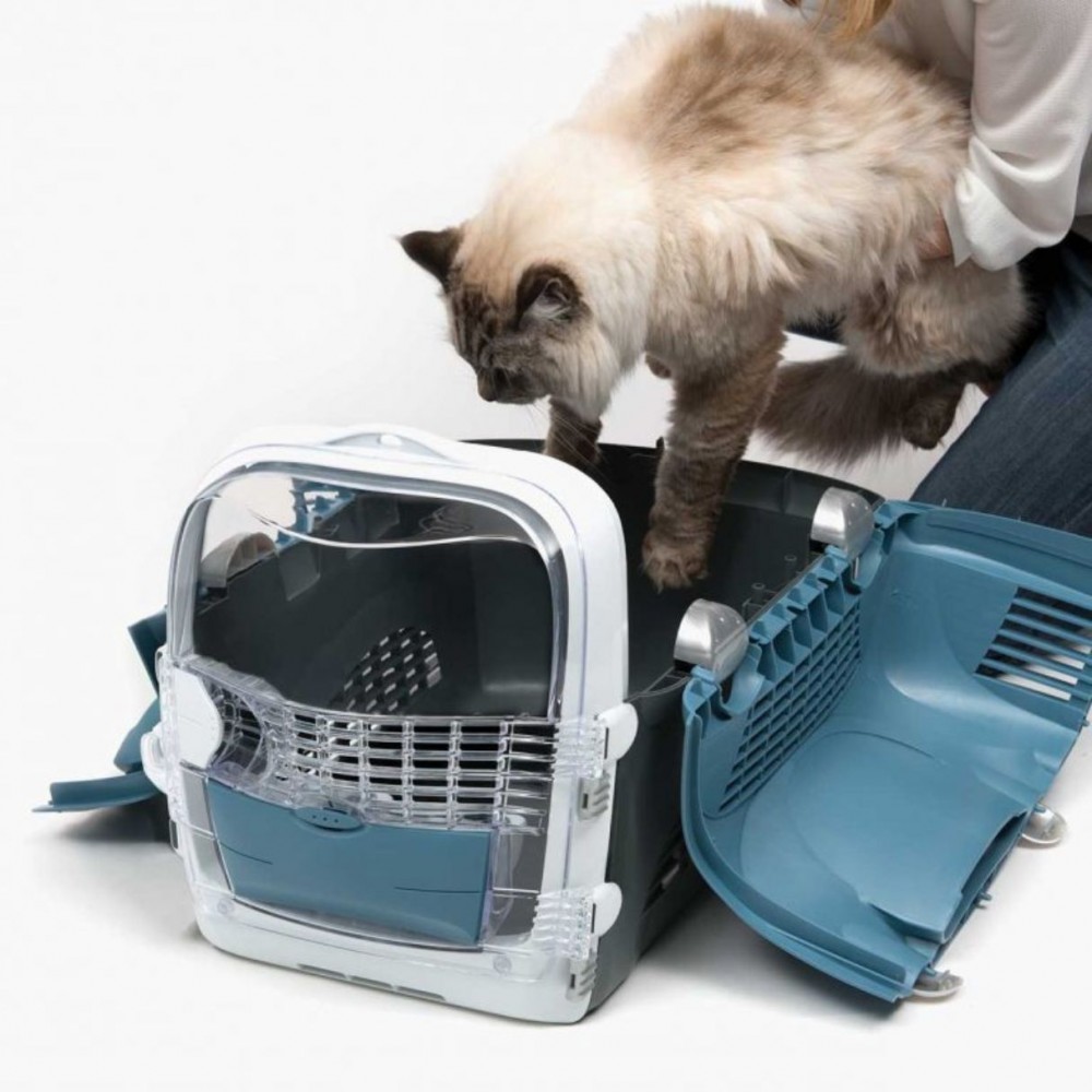 CATIT CABRIO CARRIER BLUE GREY image 2
