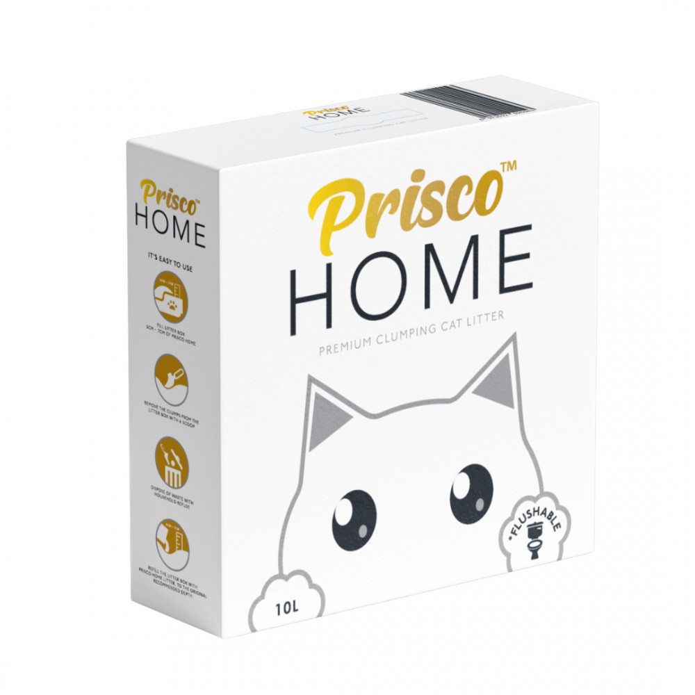 PRISCO HOME 10L PREMIUM FLUSHABLE WHITE CAT LITTER image 5