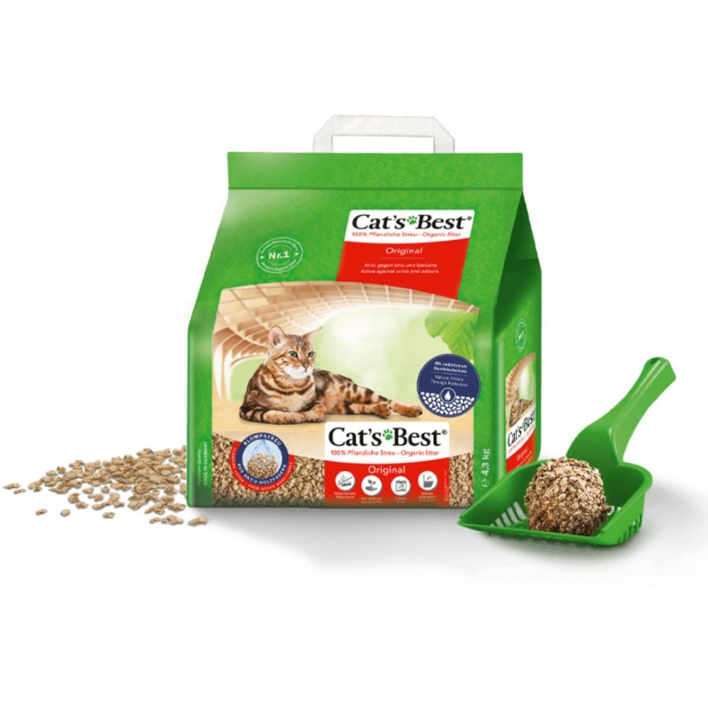 CAT'S BEST ORIGINAL 10L/4.3KG CAT LITTER image 3