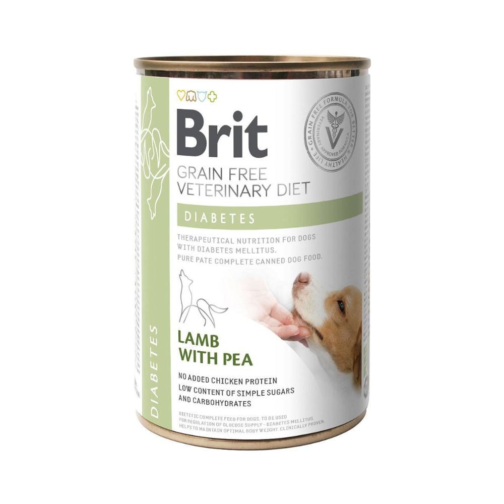 BRIT VETERINARY DIET GRAIN FREE 400G WET DOG FOOD image 7