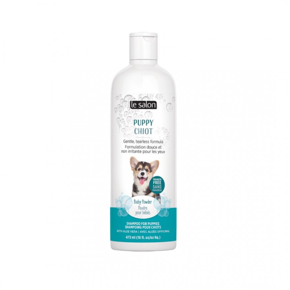 LE SALON DOG 473ML PUPPY TEARLESS SHAMPOO BABY POWDER SCENT image 2