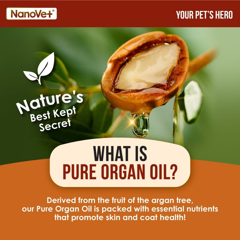 NANOVET PURE ARGAN OIL 50ML image 3