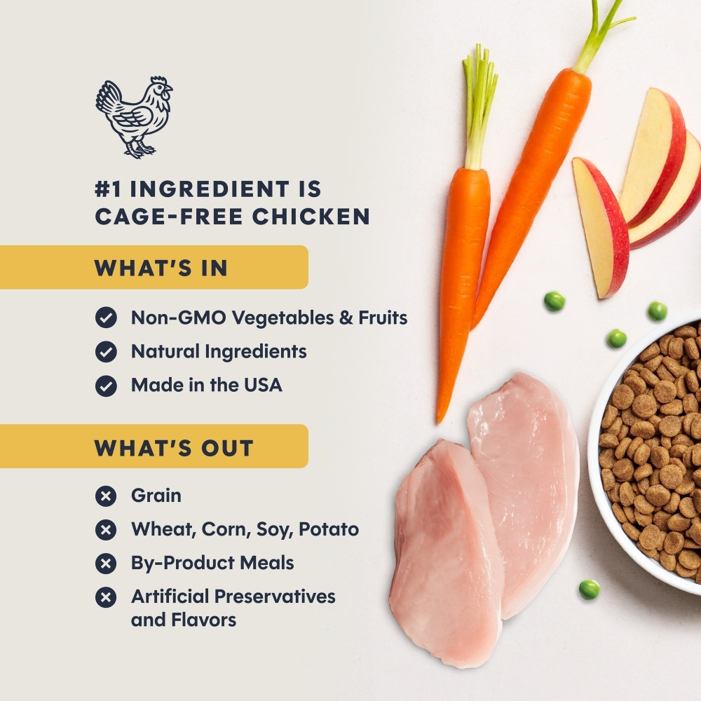 INSTINCT CAT ORIGINAL 4.9KG (11LB) GRAIN FREE RECIPE WITH REAL CHICKEN DRY CAT FOOD image 4