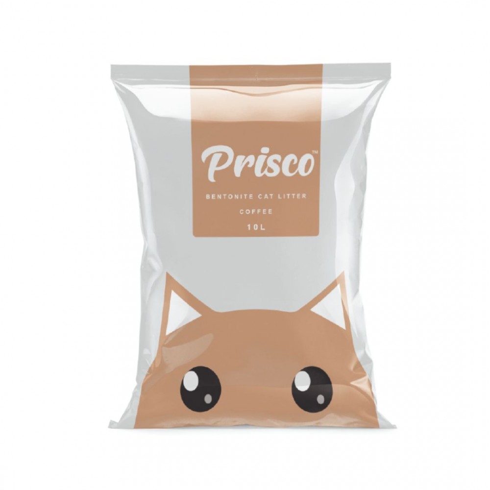 PRISCO 10L COFFEE BENTONITE CAT LITTER image 2