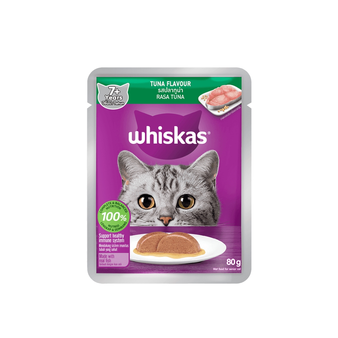 WHISKAS POUCH 80G WET CAT FOOD image 2