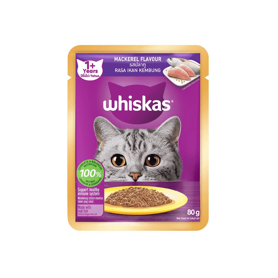 WHISKAS POUCH 80G WET CAT FOOD image 6