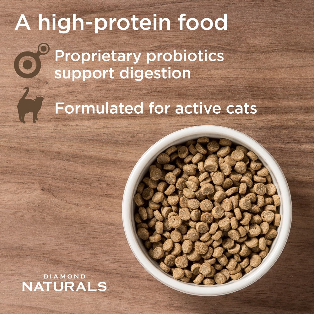 DIAMOND NATURALS CAT HOLISTIC 2.7KG ACTIVE CAT ALL LIFE STAGES DRY CAT FOOD image 3