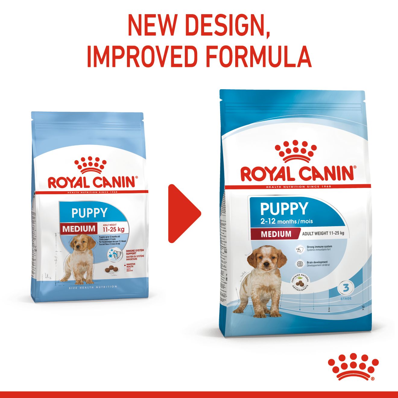 ROYAL CANIN MEDIUM PUPPY 4KG DRY DOG FOOD image 7