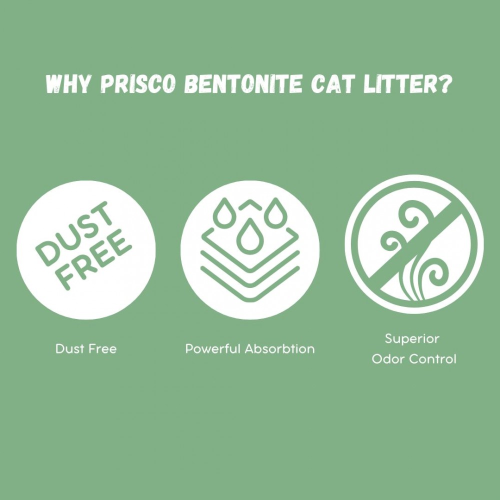 PRISCO 10L APPLE BENTONITE CAT LITTER image 4
