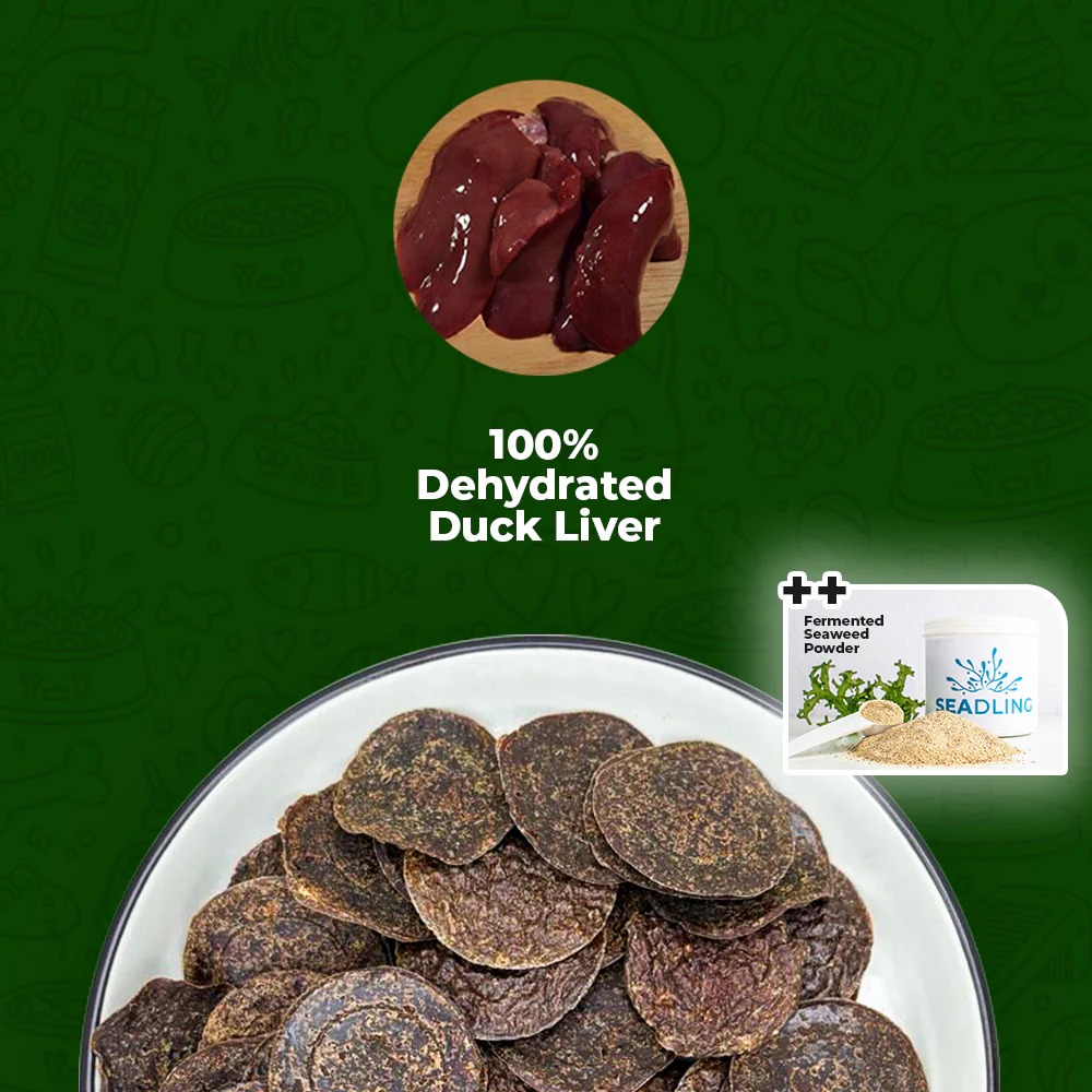 BARKERY OVEN AIR DRIED 100G LIVER BOOST DUCK LIVER DOG & CAT SNACK image 3