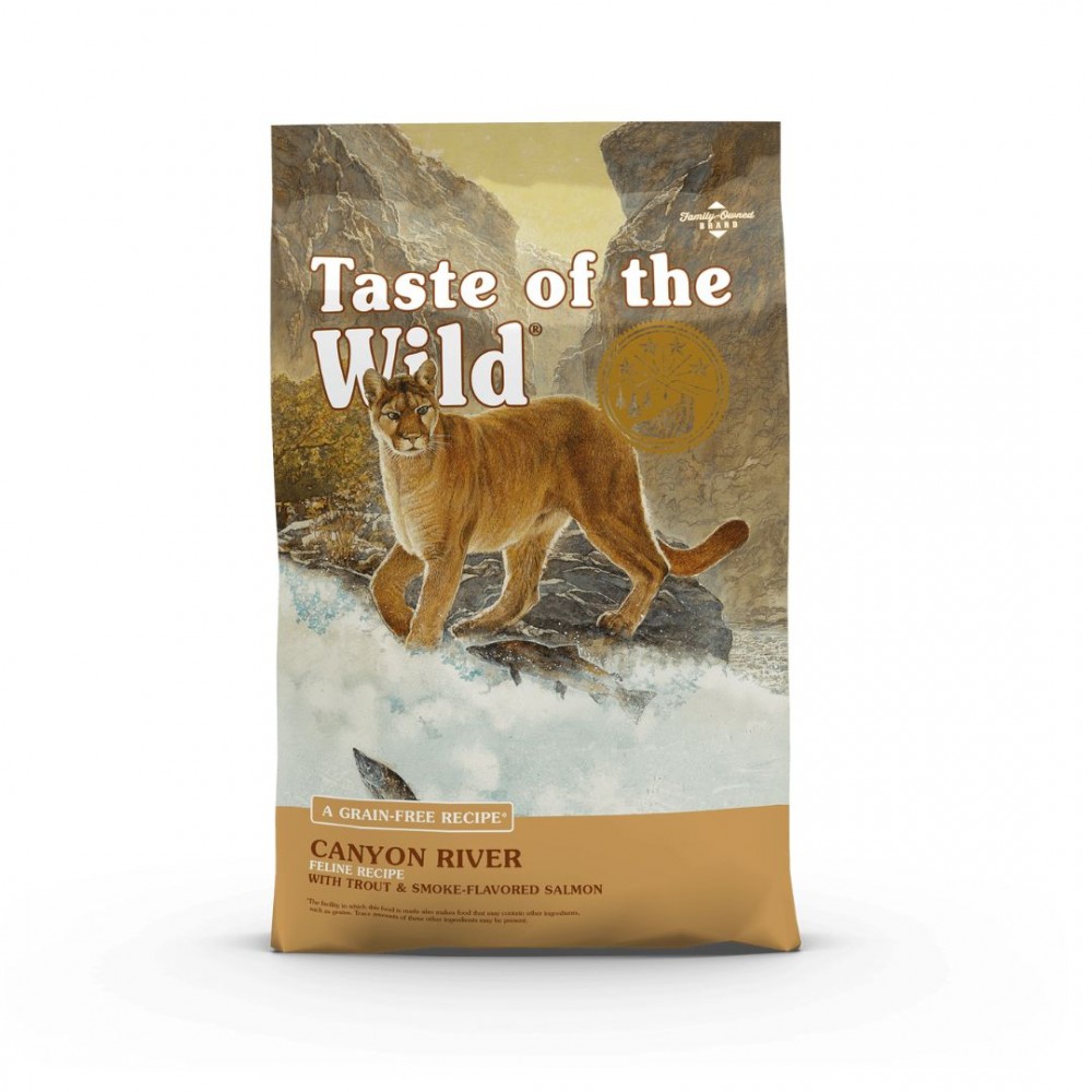 Taste Of The Wild Canyon River Feline Trout & Smoked Salmon Dry Cat Food	 image 3
