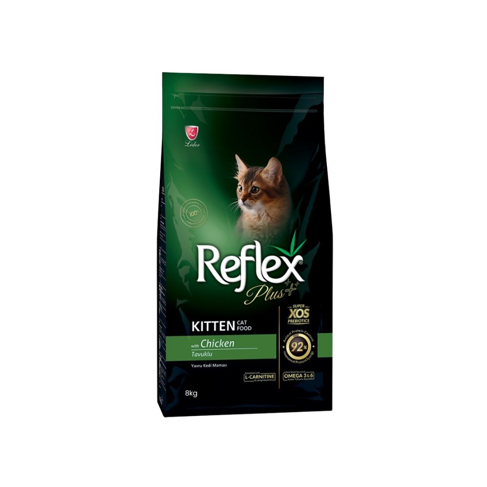 REFLEX PLUS CAT 8KG KITTEN CHICKEN DRY CAT FOOD image 2