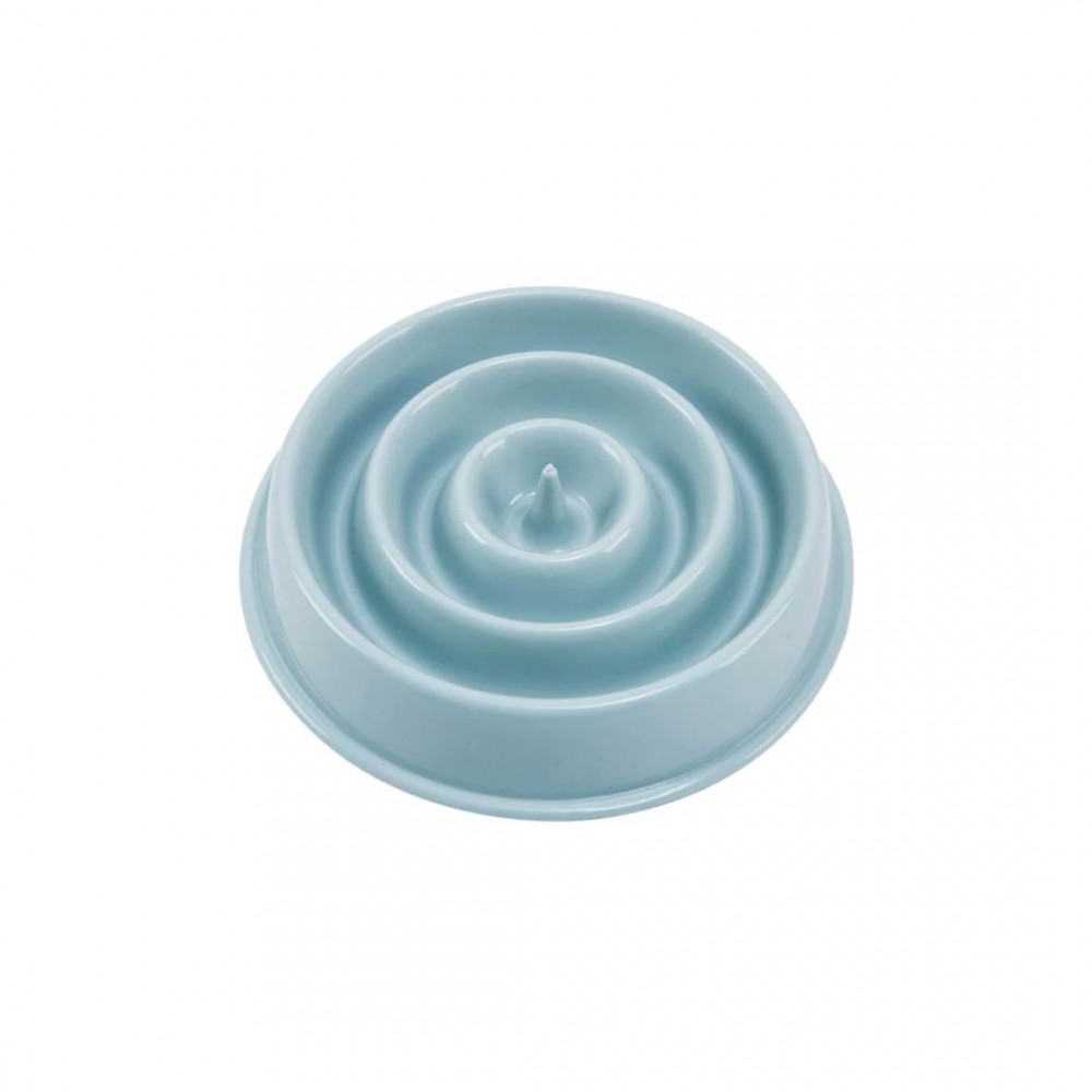 PTC PET SLOW FEEDING BOWL BLUE 21x21.x4.5CM image 2