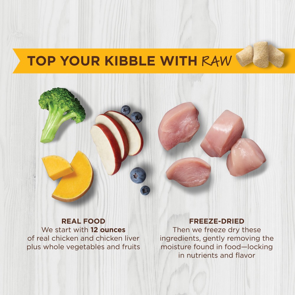 INSTINCT CAT FREEZE-DRIED RAW BOOST MIXERS 170G (6OZ) GRAIN-FREE CHICKEN RECIPE CAT FOOD TOPPER image 7