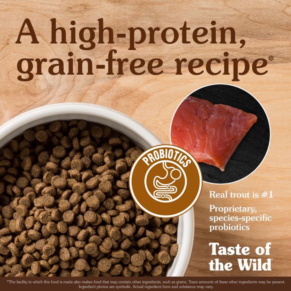 TASTE OF THE WILD CAT 2KG CANYON RIVER FELINE TROUT & SMOKED SALMON DRY CAT FOOD image 5