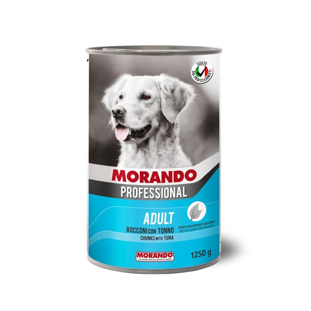 MORANDO DOG 1250G CHUNKS TUNA WET DOG FOOD image 2