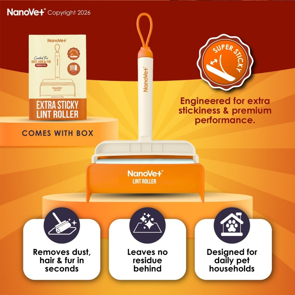 NANOVET EXTRA STICKY LINT ROLLER image 5
