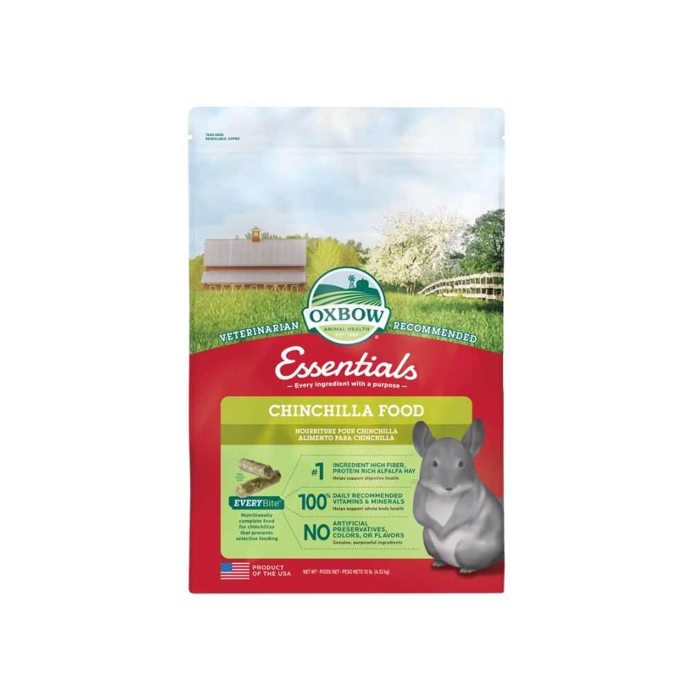 OXBOW FORTIFIED NUTRITION CHINCHILLA FOOD 4.53KG 10LBS image 2