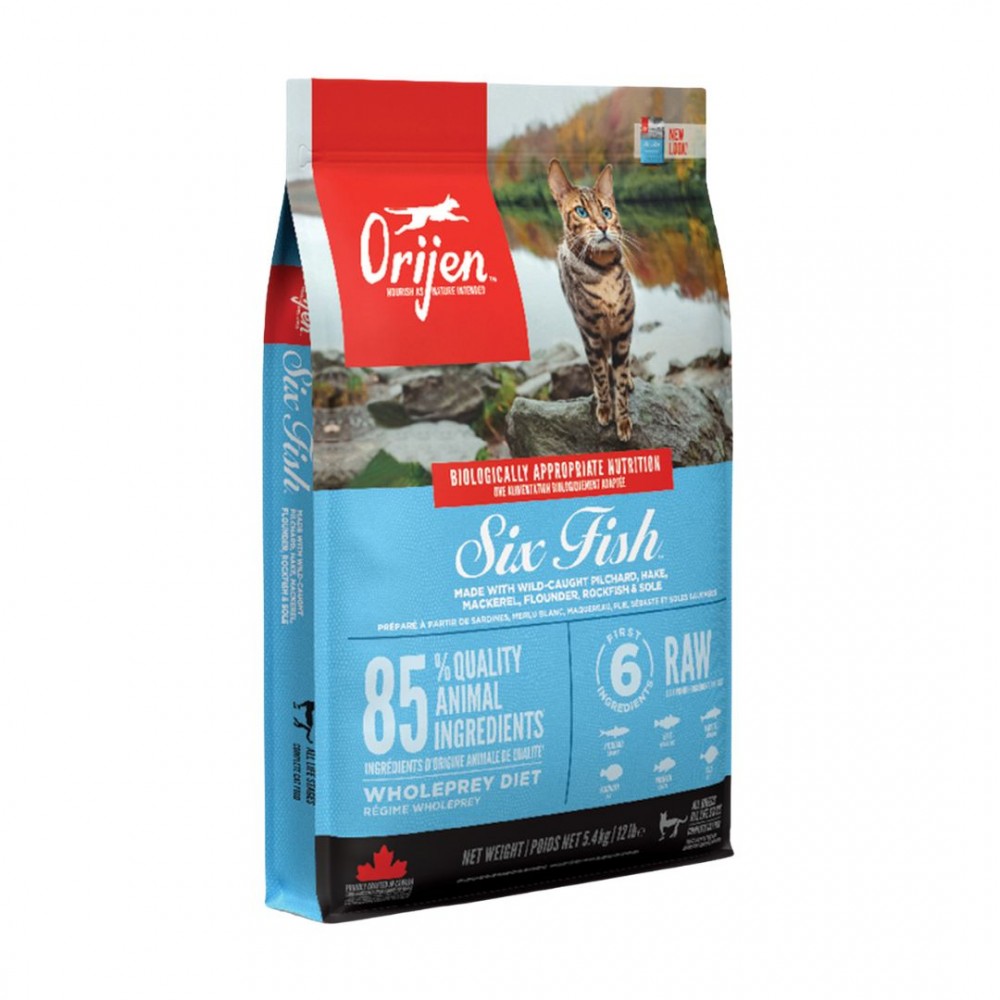 ORIJEN CAT 5.4KG SIX FISH DRY CAT FOOD image 2