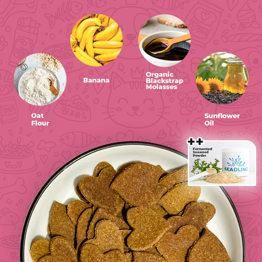 BARKERY OVEN DOG BISCUIT 180G ENERGY BOOST BANANA & MOLASSES DOG SNACK image 3