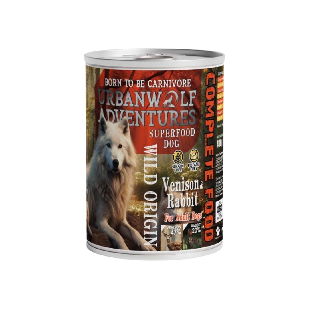 URBANWOLF ADVENTURES SUPERFOOD DOG 400G COMPLETE WET DOG FOOD image 2