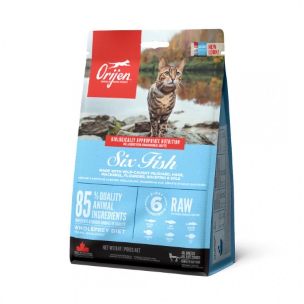 ORIJEN CAT 1.8KG SIX FISH DRY CAT FOOD image 2