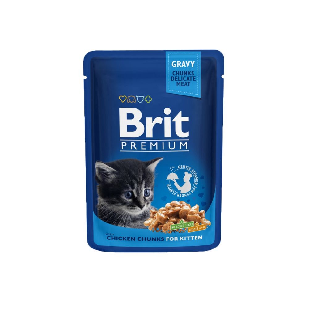 Brit Premium Wet Cat Food in Gravy 100g image 4