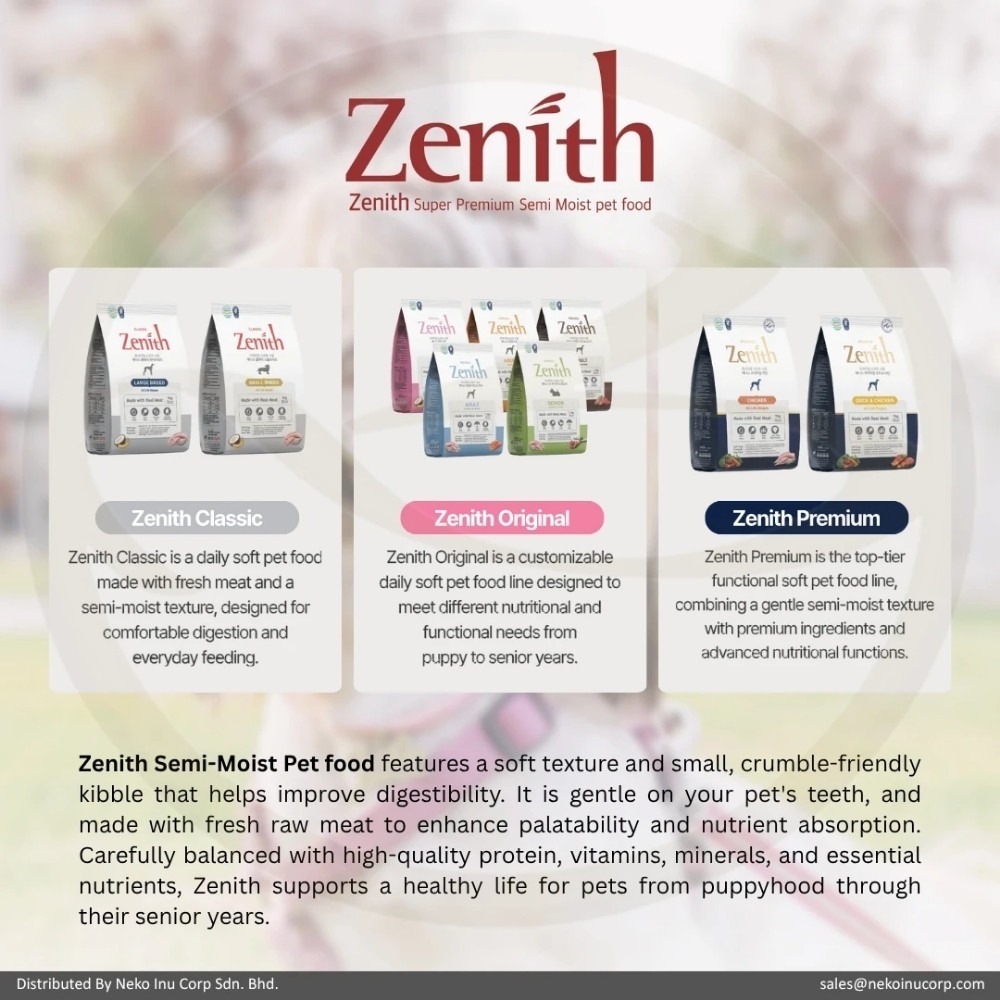 ZENITH SOFT KIBBLE 3KG SENIOR CHICKEN & LAMB DRY DOG FOOD image 5