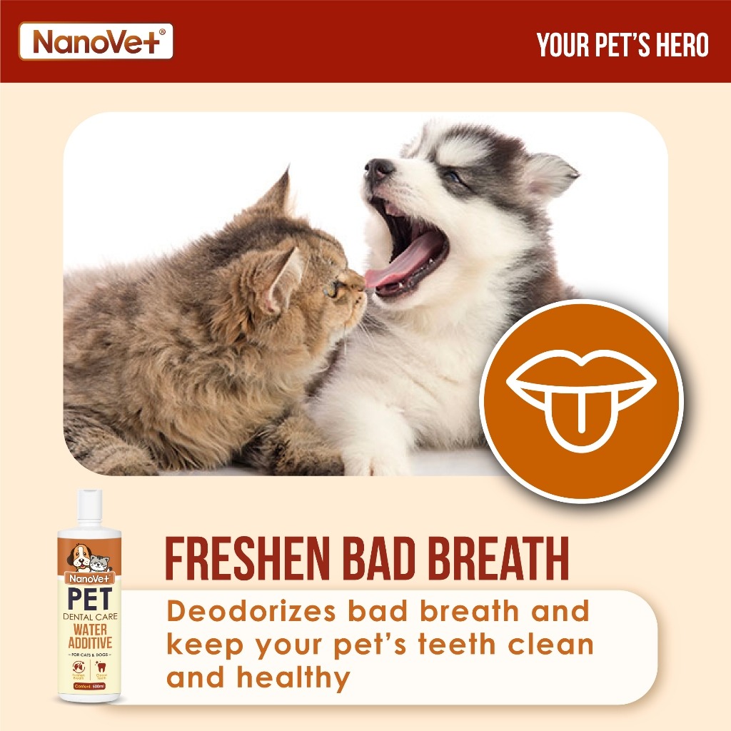 NANOVET DENTAL WATER ADDITIVE 500ML image 9