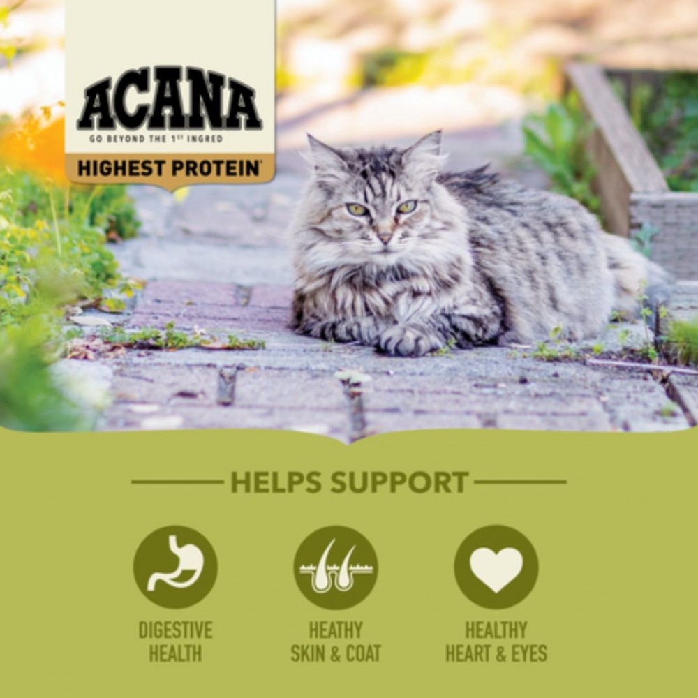 ACANA CAT 1.8KG GRASSLANDS DRY CAT FOOD image 5