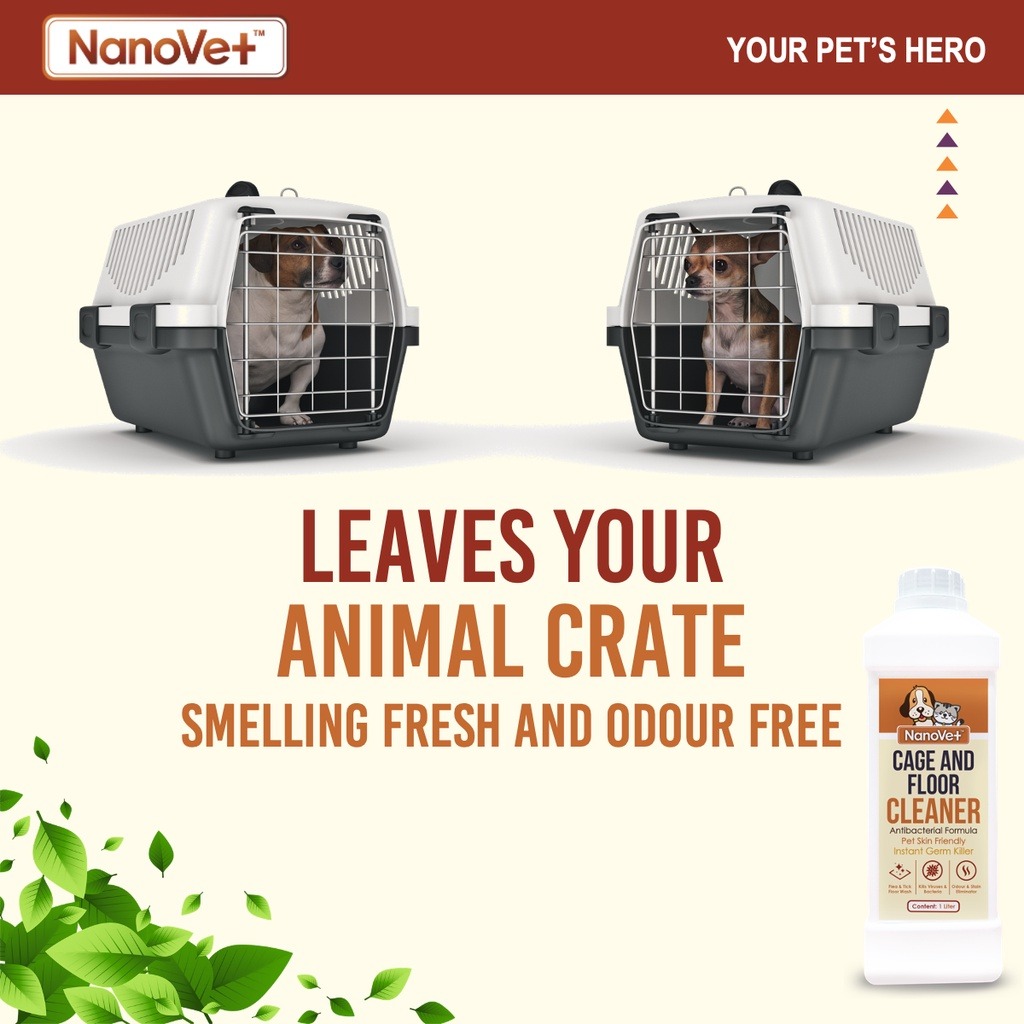 NANOVET PET CAGE & FLOOR CLEANER 1L image 2